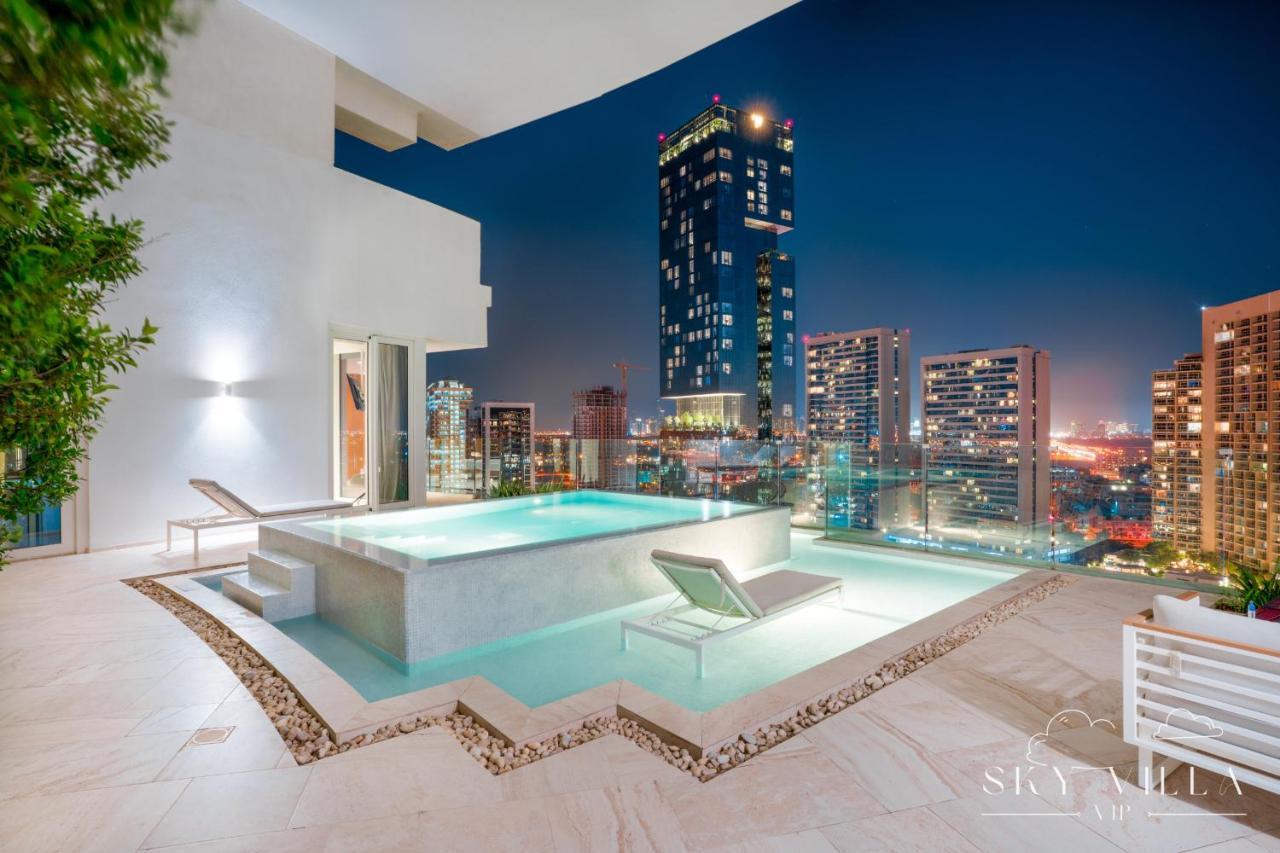 דובאי Five Jumeirah Village - Luxury Sky Villa Private Pool מראה חיצוני תמונה
